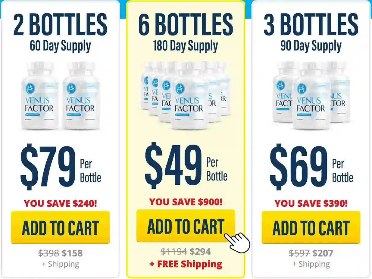 Venus Factor &mdash; Official Secure Checkout Page USA